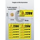 Sticker Atentie Tensiune 220 V - Set 10 Bucati