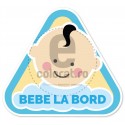 Sticker Auto Baby On Board Baietel